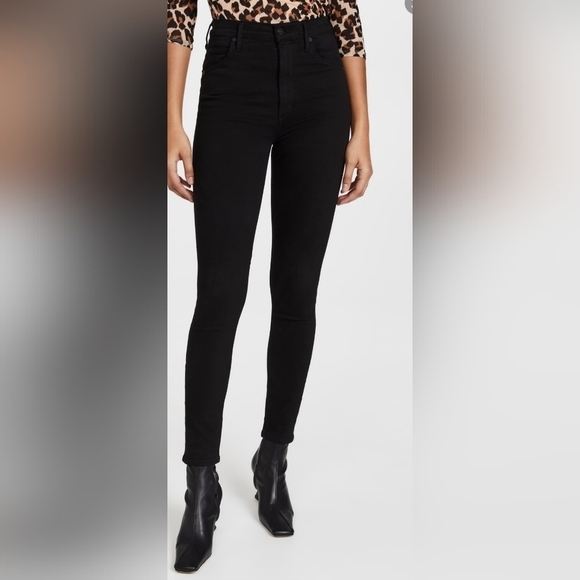 COH Chrissy High Rise Skinny Jeans Ladies Black Size 25 Pre-loved - Picture 1 of 8